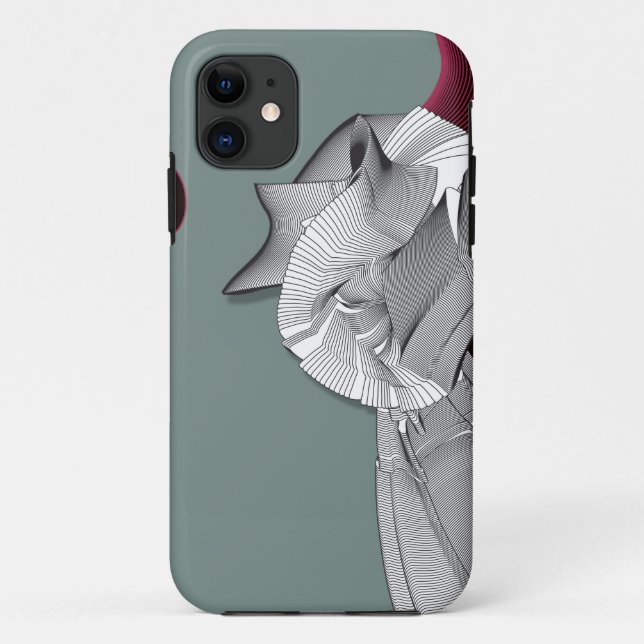 Capas de iphone de gabinete de arte digital (Verso)