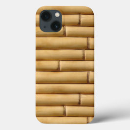 Capas de iphone de gabinete de design de bambu