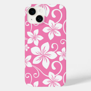 CAPAS DE IPHONE de gabinete de HAWAII AZUL (PINK)