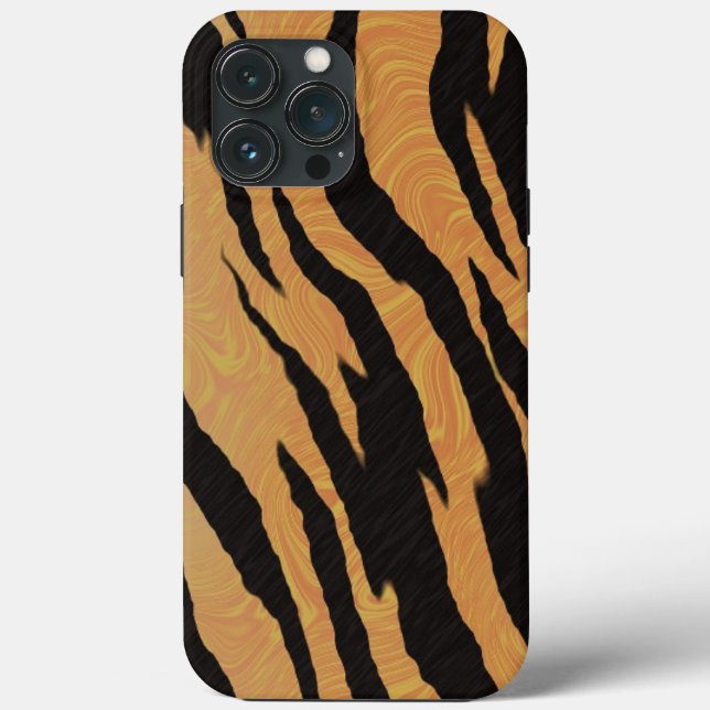 Capas de iphone de gabinete de impressão animal (Verso)