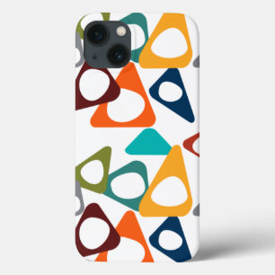 Capas de iphone de gabinete de triângulos arredond