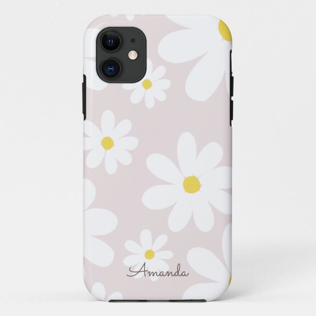 Capas de iphone de gabinete do Daisies (Verso)