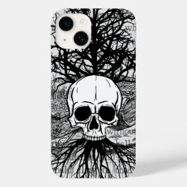Capas de iphone de gabinete do Skull & Books