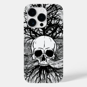 Capas de iphone de gabinete do Skull & Books