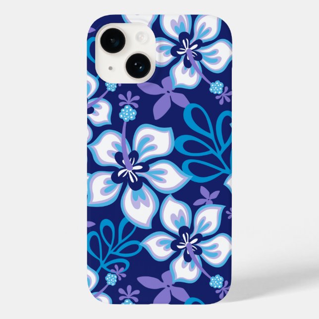 Capas de iphone de gabinete do SURF JUNGLE (BLUE C (Verso)