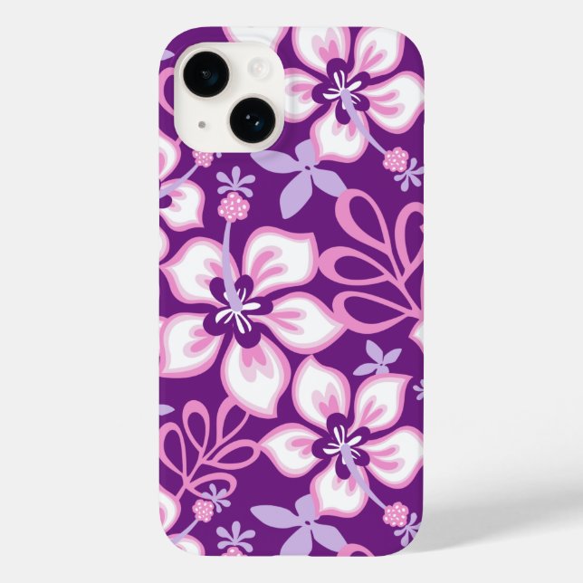 Capas de iphone de gabinete do SURF (PURPLE COMBO) (Verso)