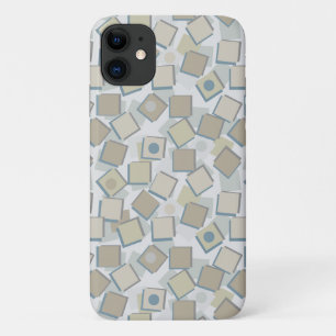 Capas de iphone de gabinete para quadrados e círcu