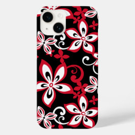 CAPAS DE IPHONE de gabinete (PRETO/VERMELHO) ALOHA