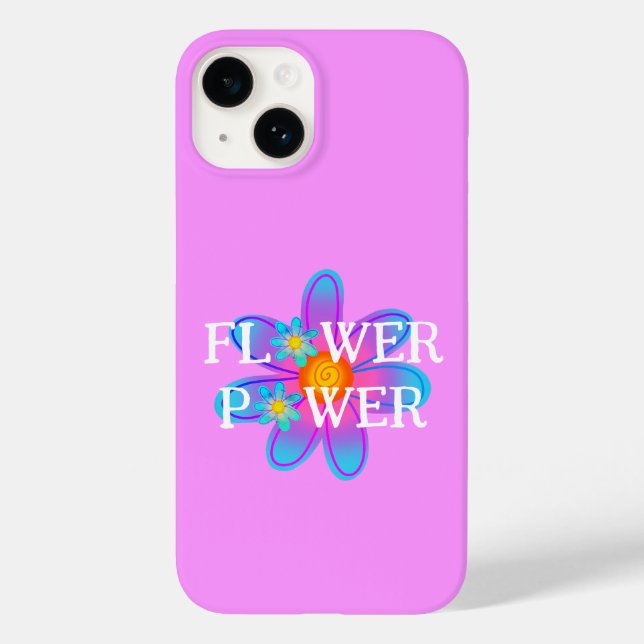 Capas de iphone de gabinete violeta de alimentação (Verso)