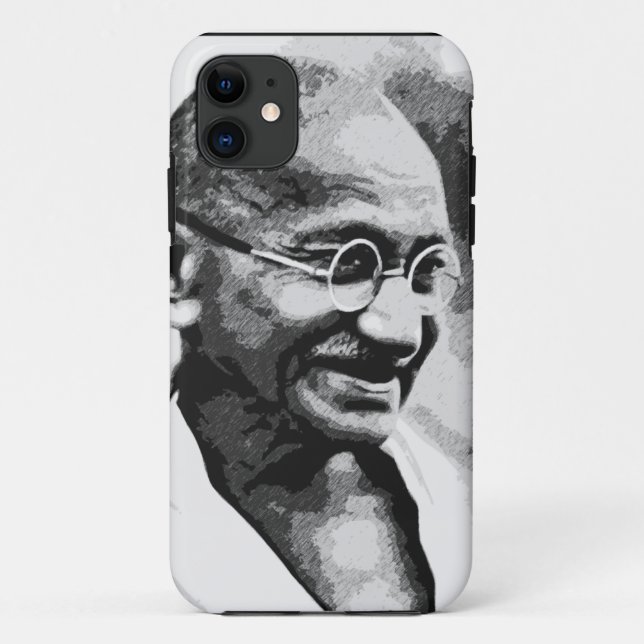 Capas de iphone de Gandhi (Verso)