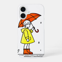 Capas de iphone de Garota Guarda-chuvas 🌧️ ✨