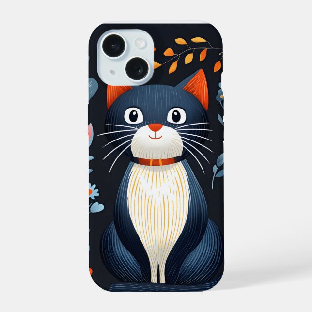 Capas de iphone de Gato (Verso)