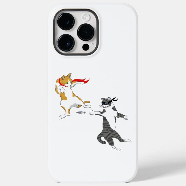 Capas de iphone de Gato de Luta (Verso)