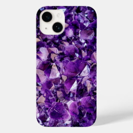 Capas de iphone de Gemstone de Cristal Ametist Pur