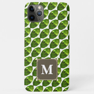 Capas de iphone de Gemstone Verde, Marquise, facha