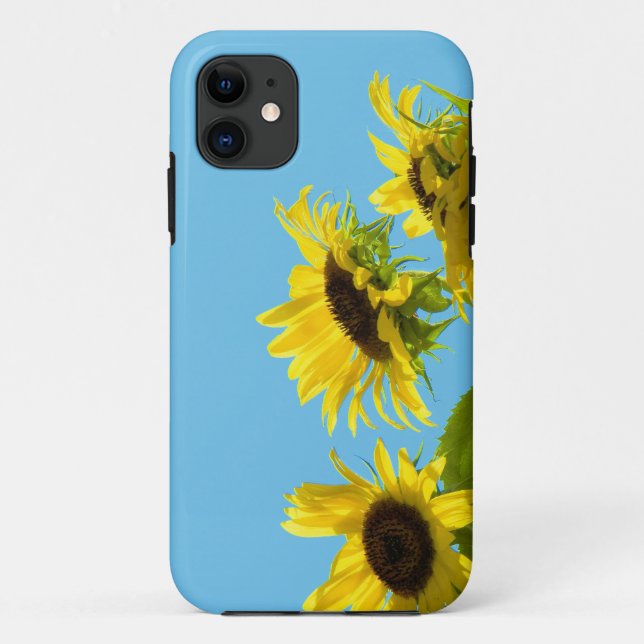 capas de iphone de girassóis (Verso)