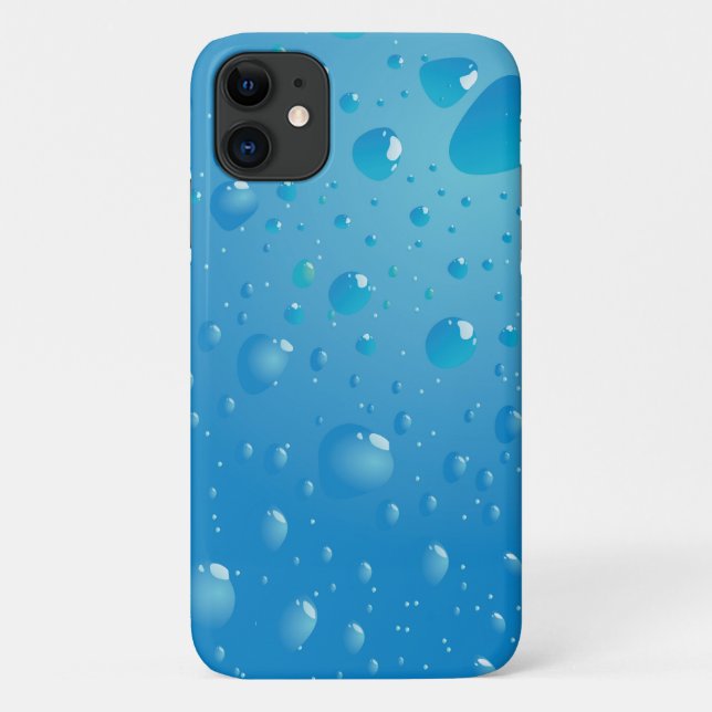 Capas de iphone de Gotas de Água Muito Legal (Verso)