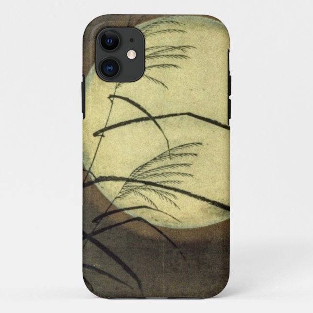 Capas de iphone de Grama do Vento Hiroshige (Verso)