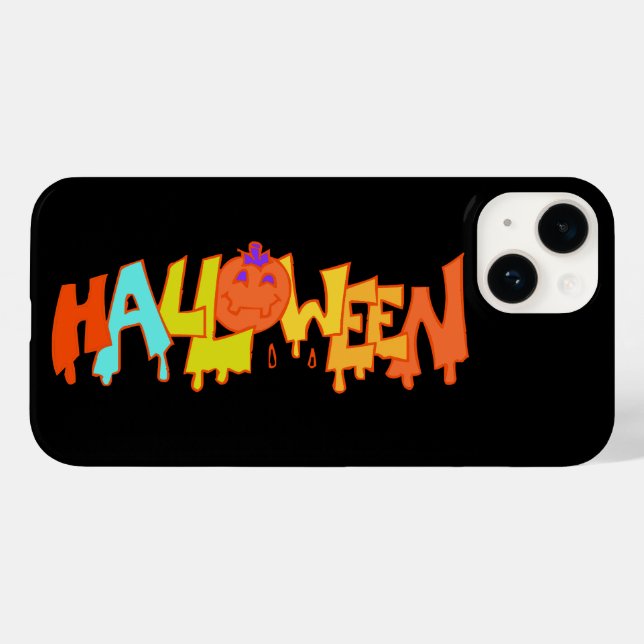 Capas de iphone de Impressão do Fantasma de Spooky (Verso (horizontal))