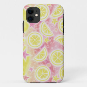 Capas de iphone de limonada rosa