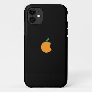 capas de iphone de logotipo laranja