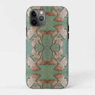 Capas de iphone de maçã com folhas de Gingko