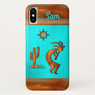 Capas de iphone de Maiúsculas- de Kokopelli no Sud