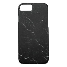 Capas de iphone de mármore preto luxo