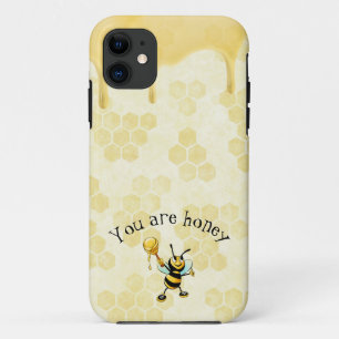 Capas de iphone de mel de abelha