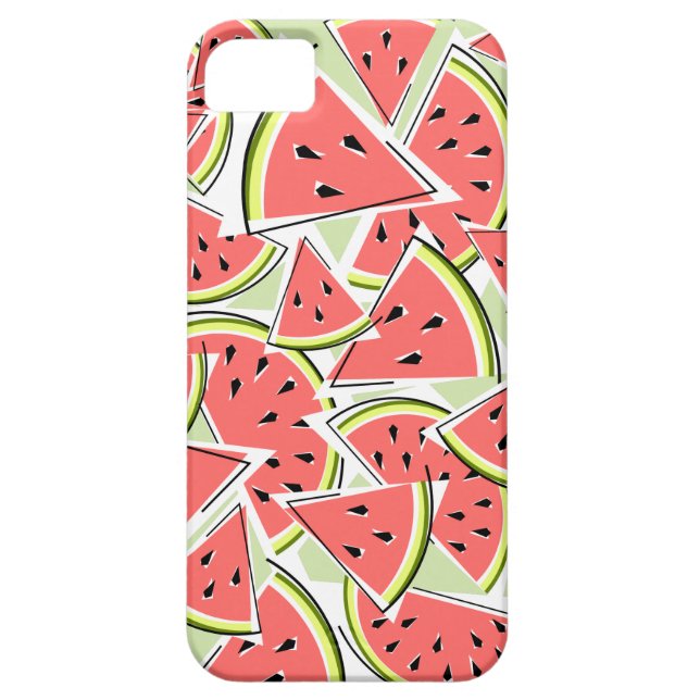 Capas de iphone de melancia verde (Traseira)