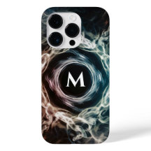 Capas de iphone de Monograma Personalizado com Des