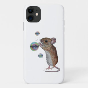 Capas de iphone de Mouse e Bolhas