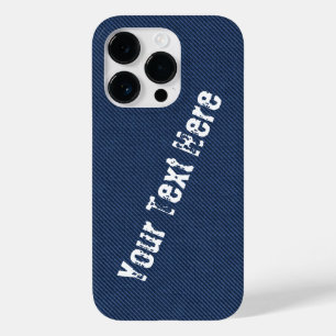 Capas de iphone de Negação Azul Falso com Texto Pe