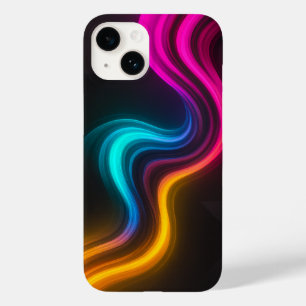 Capas de iphone de Neon vibrante com estilo de vid