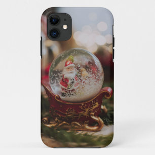 Capas de iphone de Neve de Vidro Vermelho