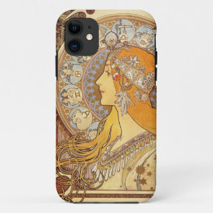 Capas de iphone de Nouveau da arte do zodíaco
