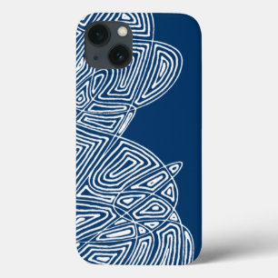Capas de iphone de ondas azuis
