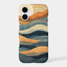 Capas de iphone de Ondas Elegante