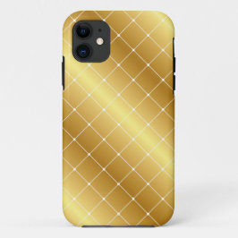 Capas de iphone de padrão Dourado elegante