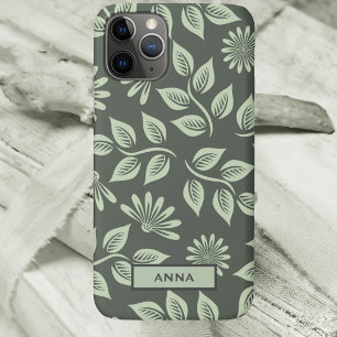 Capas de iphone de Padrão Floral Personalizado
