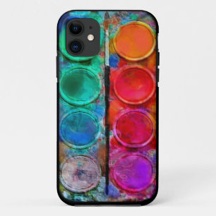 Capas de iphone de Pallette 4 da pintura da