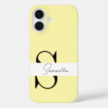 Capas de iphone de Pastel Amarelo Personalizado co