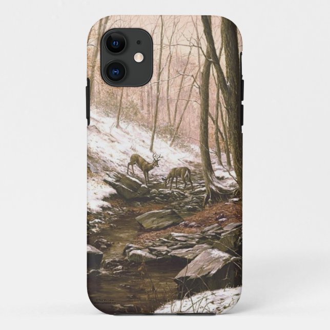 Capas de iphone de Paul McGehee "Primeira Neve" (Verso)