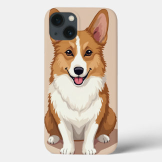 Capas de iphone de personagem Welsh Corgi