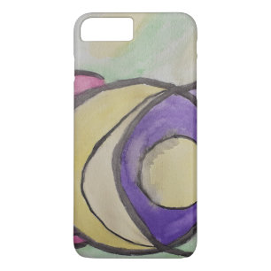 capas de iphone de planetas abstrato