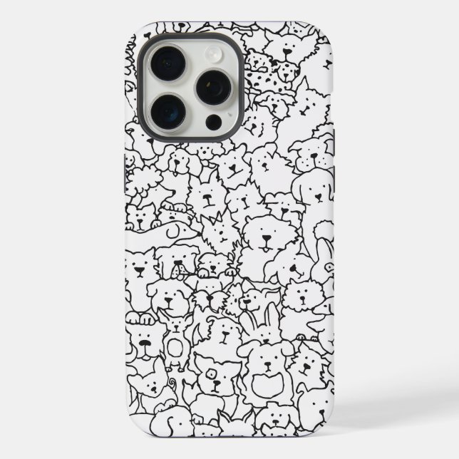 Capas de iphone de porta-cães (Verso)