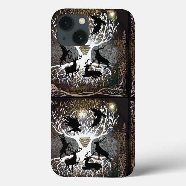 Capas de iphone de Ravens (Verso)