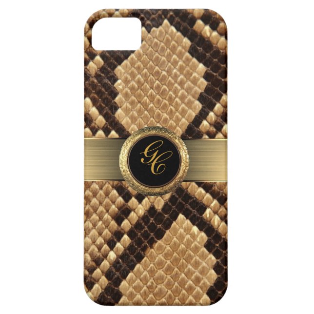 capas de iphone de snakeskin (Traseira)
