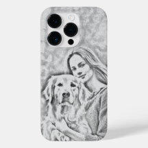 Capas de iphone de sobrevoo do Cão de Drawin Moder