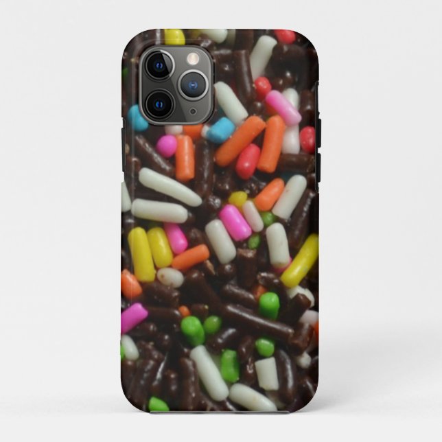 CAPAS DE IPHONE DE SPRINKLES DE BOLO DE CÁLCULO (Verso)